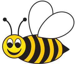 illustration of a bee