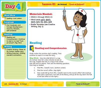 Sample Lesson: Lost at school